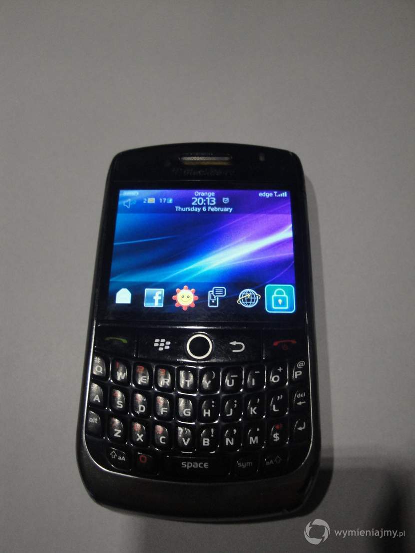 Blackberry 8900 , czarny , wi-fi zdjęcie 1
