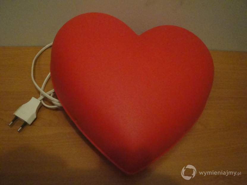 Lampa serce typu Ikea zdjęcie 1