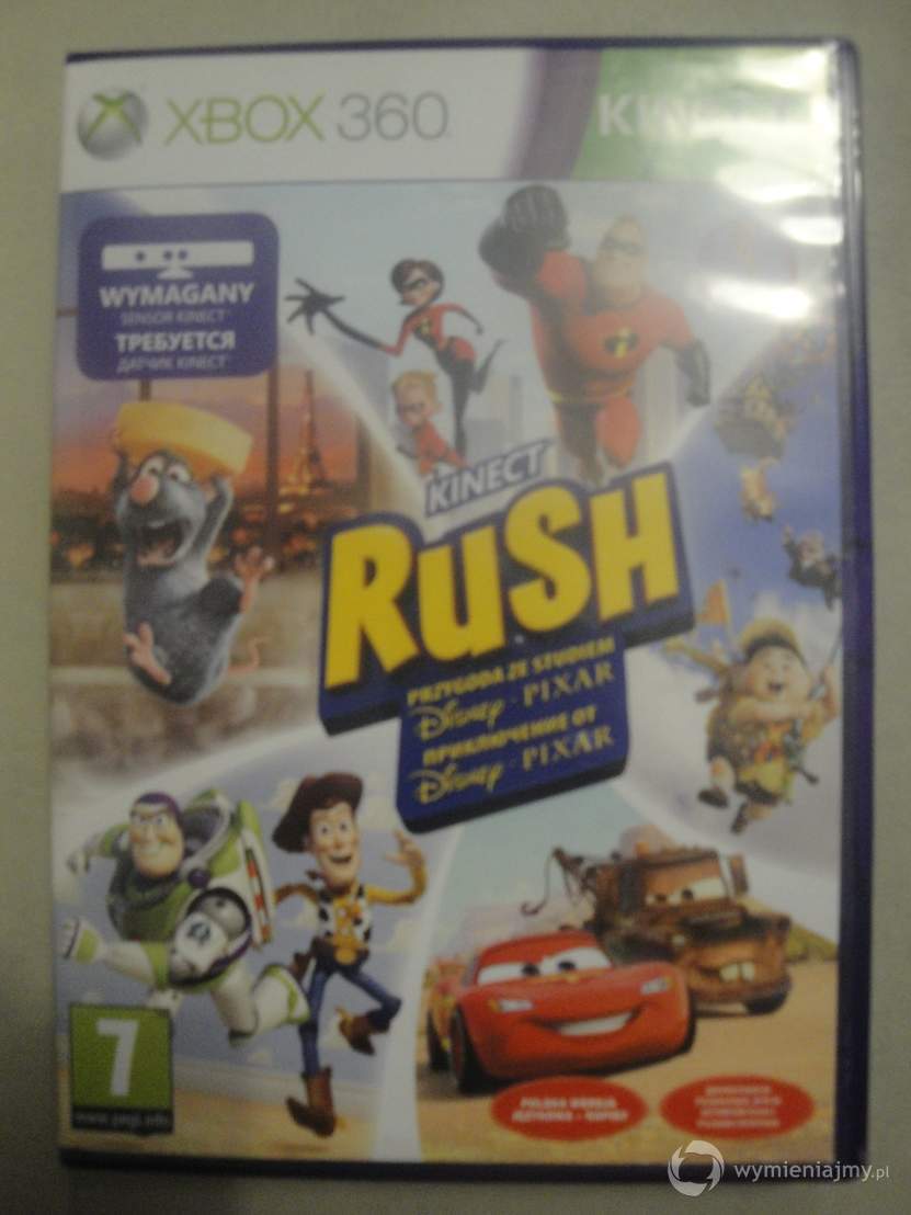 Xbox 360 - gra Rush zdjęcie 1