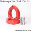 Lift Zawieszenia VW Golf 7 MK7 2012- Podniesienie KIT Dystanse Zwiększenie Prześwitu Jak Podniesc zdjęcie 3