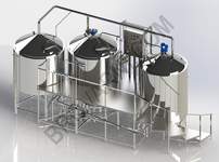 Mikro browar do produkcji 1300 1900 litrów piwa dziennie