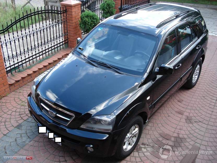 Kia Sorento 2.5 CRDI , rok 2005 XII , czarna zdjęcie 1