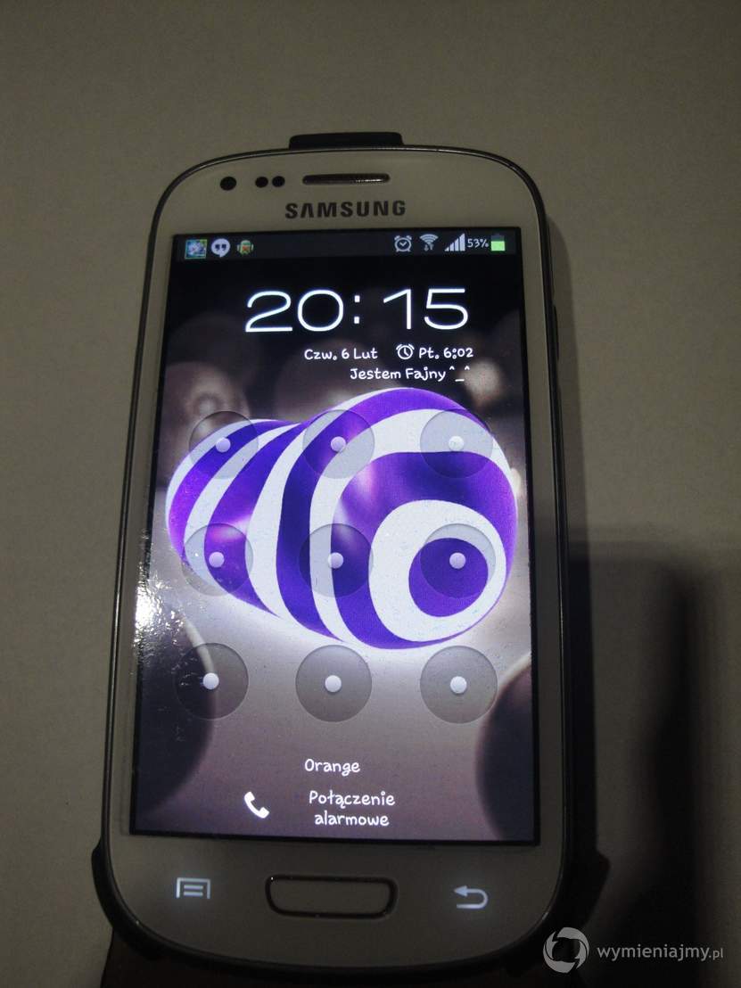 Samsung Galaxy S3 mini,biały zdjęcie 1