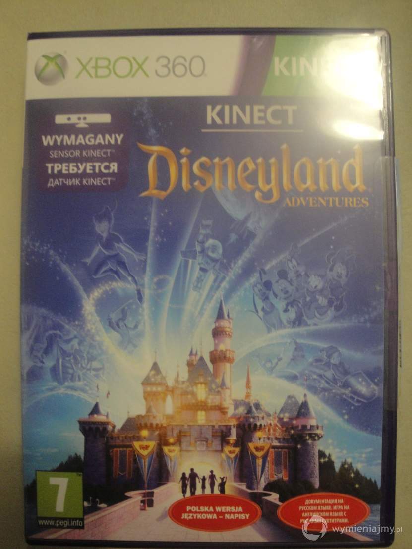 Xbox 360 - gra Disneyland Adventures zdjęcie 1