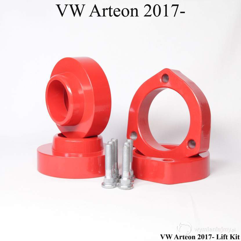 Lift Zawieszenia VW Arteon 2017- Podniesienie KIT Dystanse Zwiększenie Prześwitu Jak Podniesc zdjęcie 1