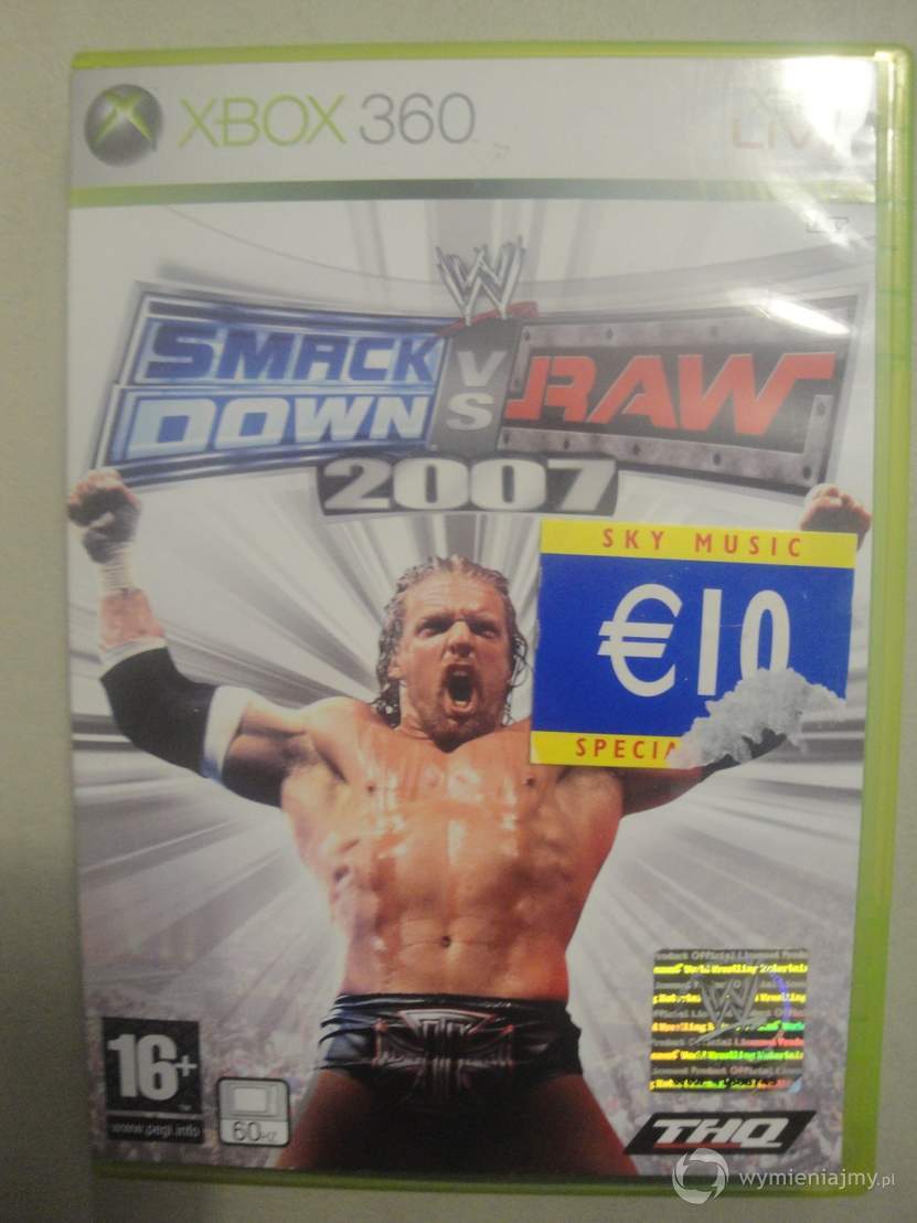 Xbox 360 - Smack Down vs Raw 2007 zdjęcie 1