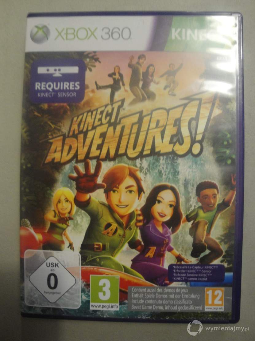 Kinect Adventures - gra na Xbox 360 zdjęcie 1